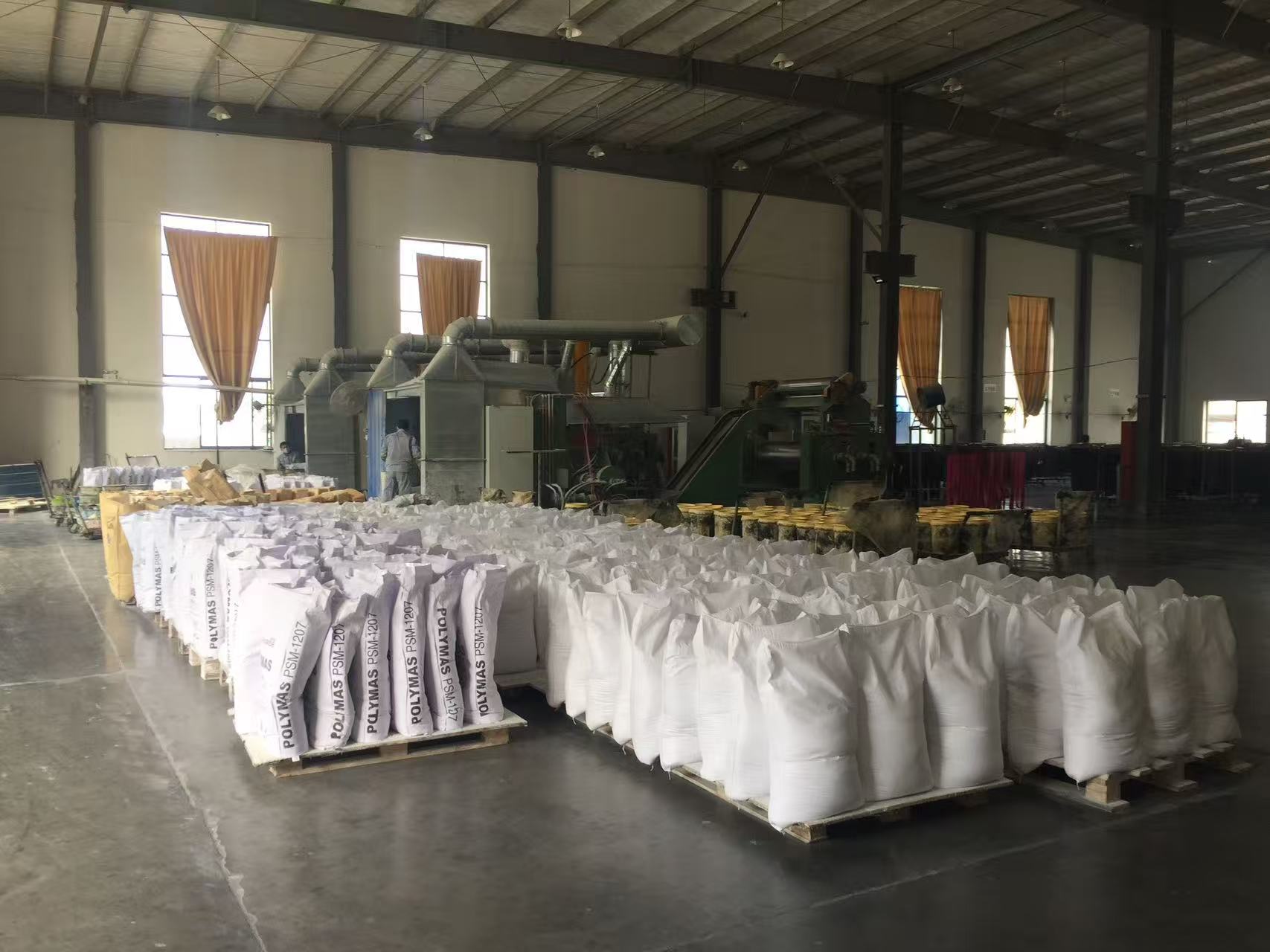 Factory pictures of custom NBR yoga mats