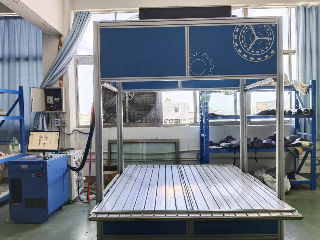 Custom suede yoga mat carving machine