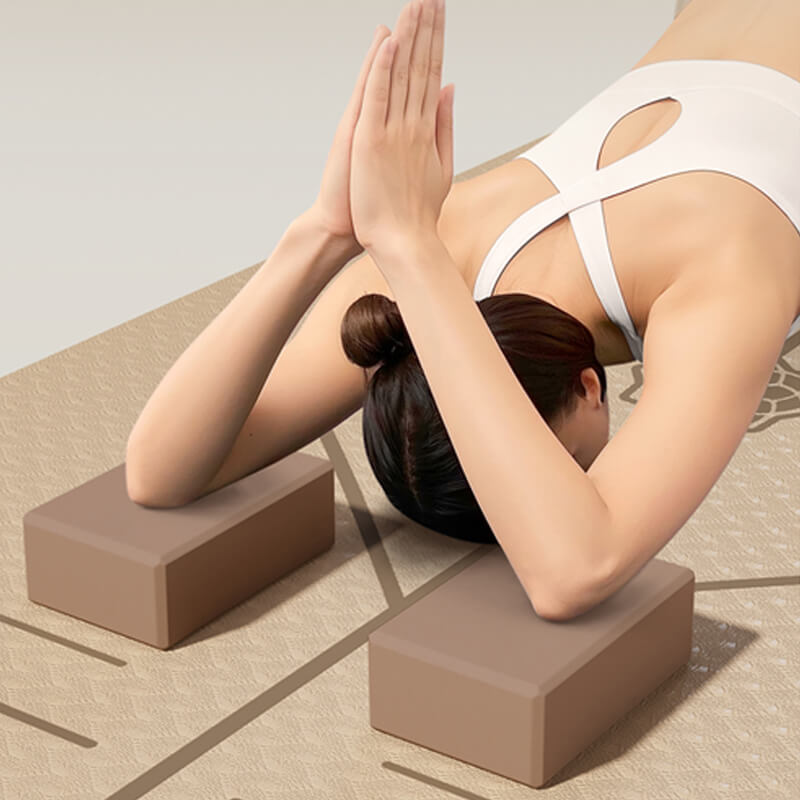 Yoga brick display