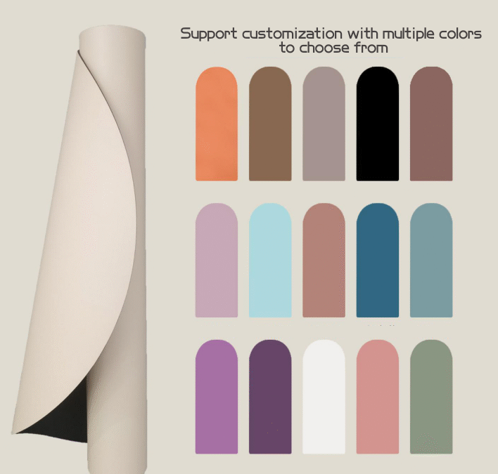No.1 Custom Pu Rubber Yoga Mat Supplier In China